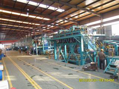 钢板彩色涂层生产线设备——安徽项目60M线电炉、山东项目等等